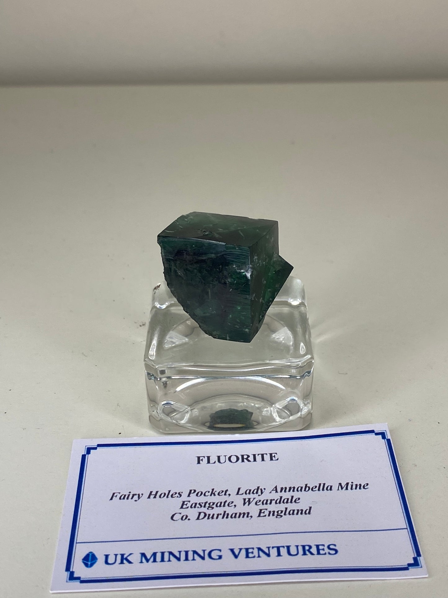 Fairy Holes Fluorite twin - Lady Annabella