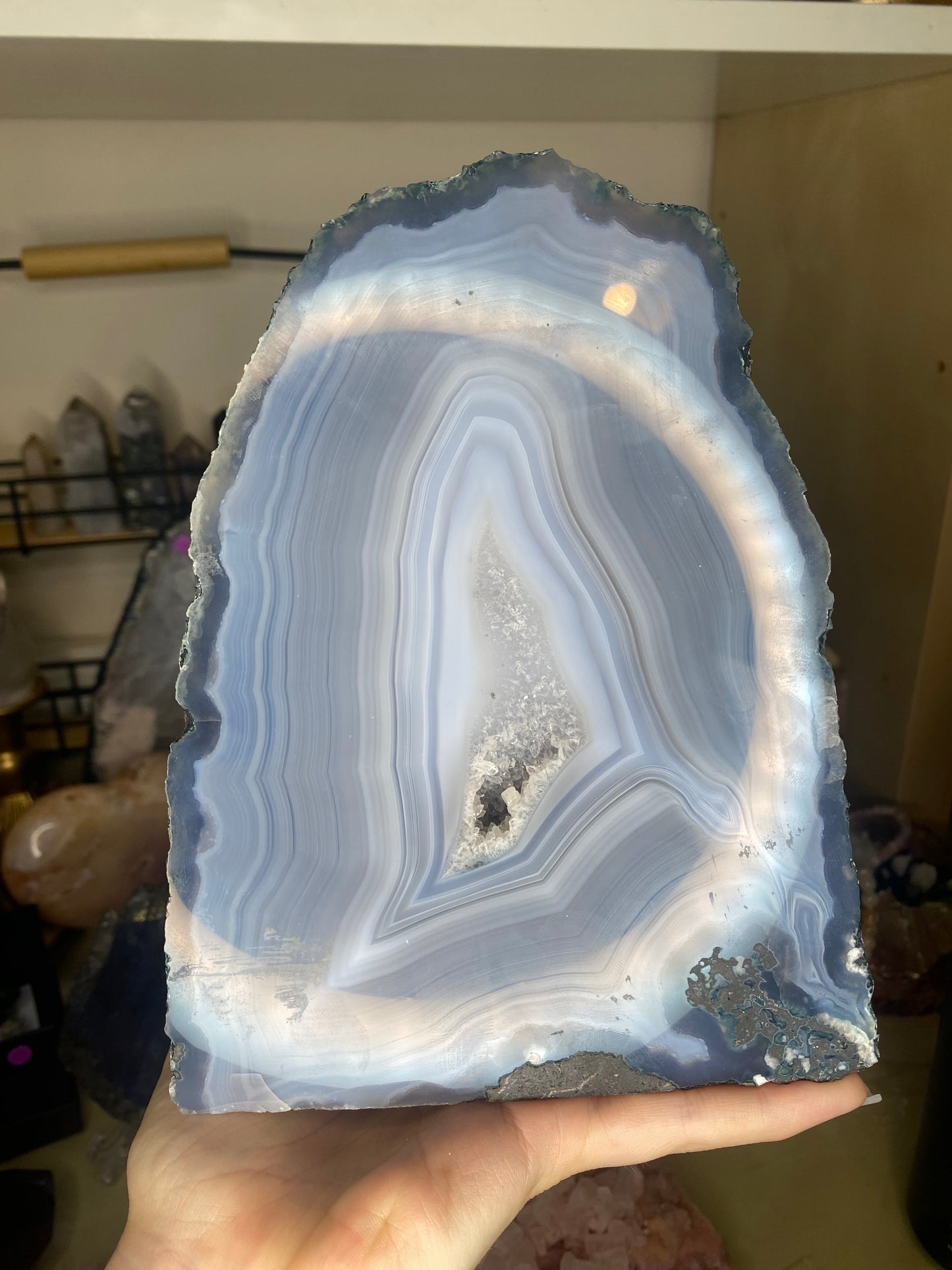 Blue agate 2.3kg