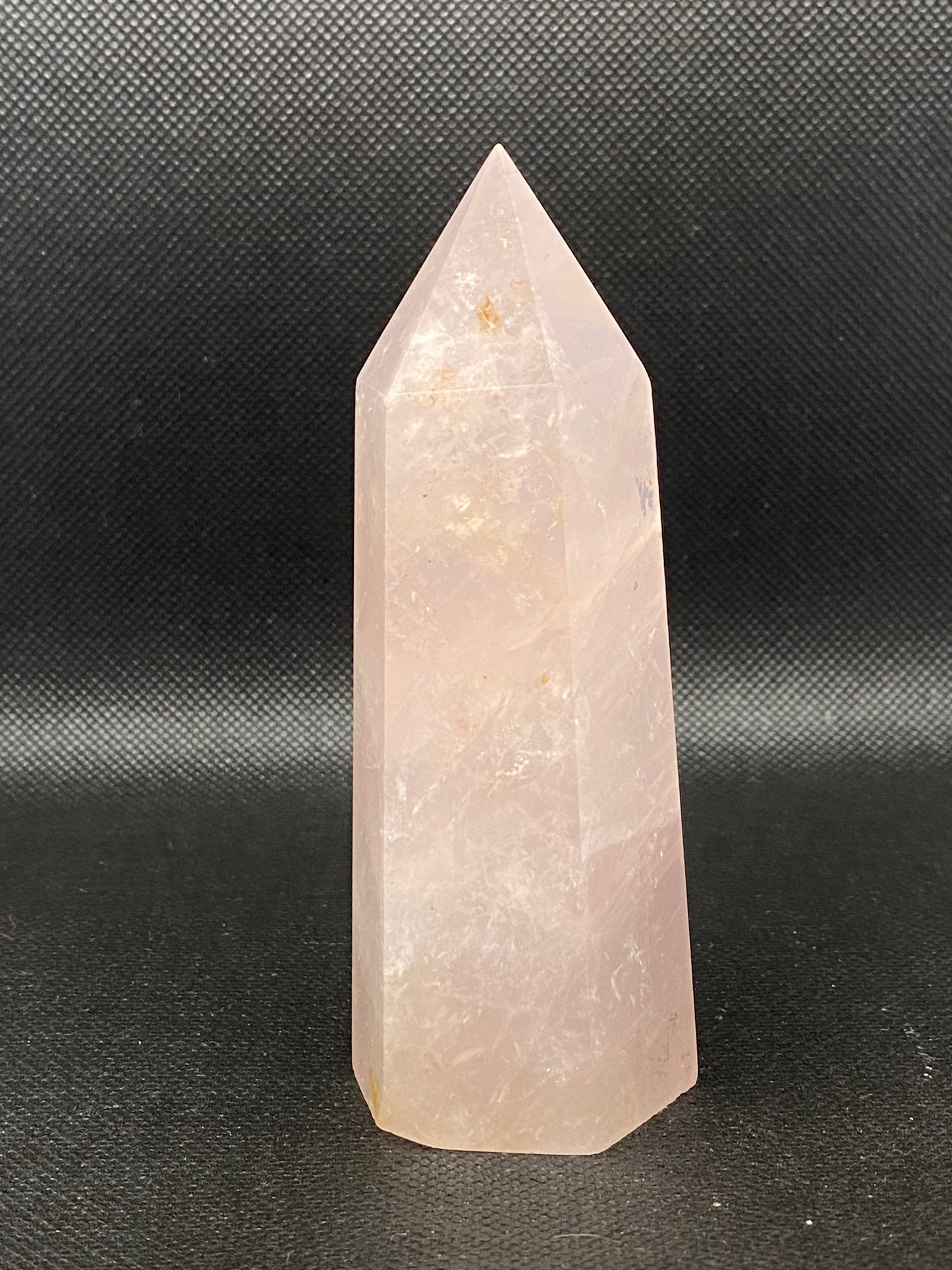 Rose quartz tower