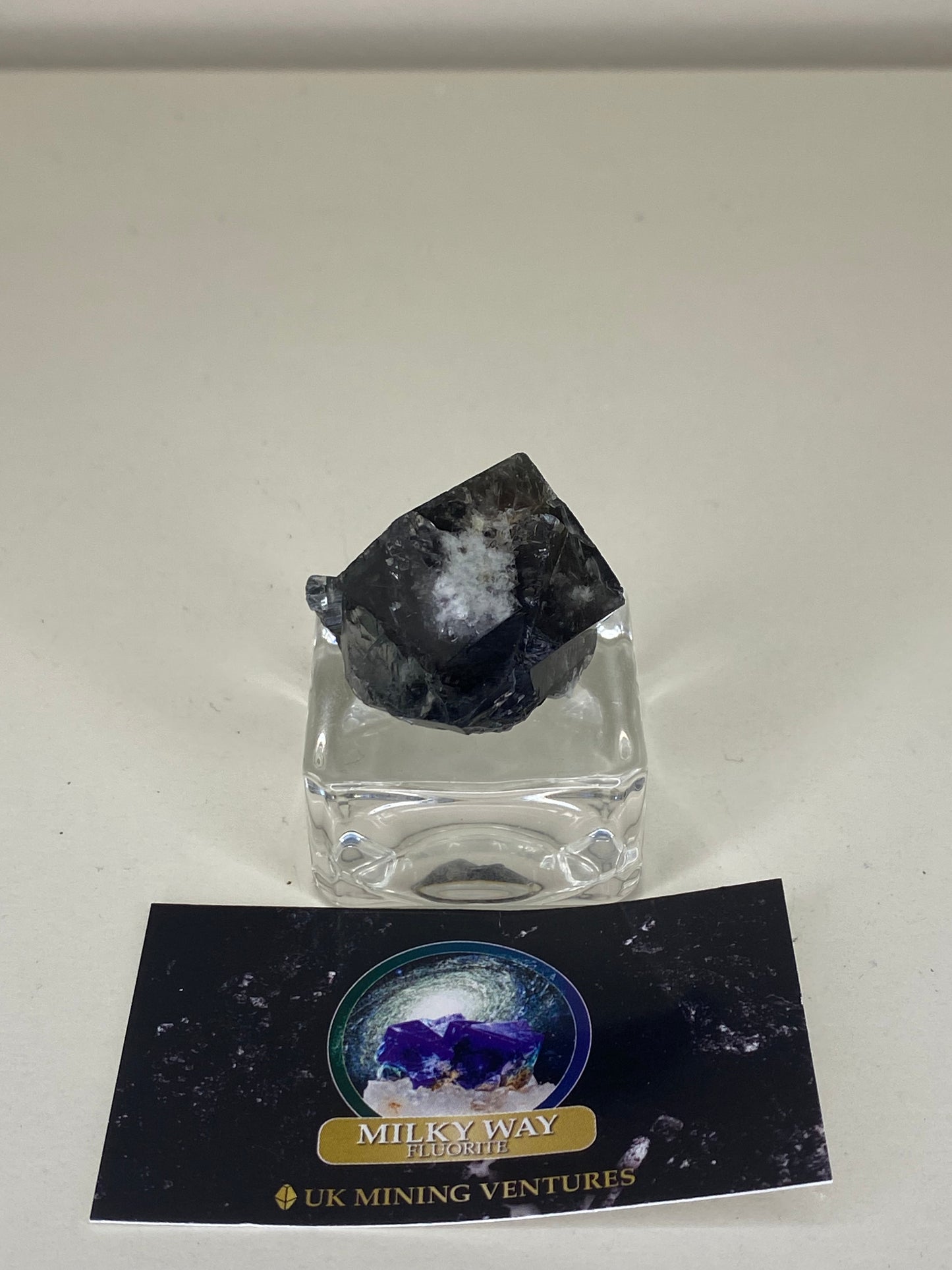 Milky Way Fluorite twin - Diana Maria