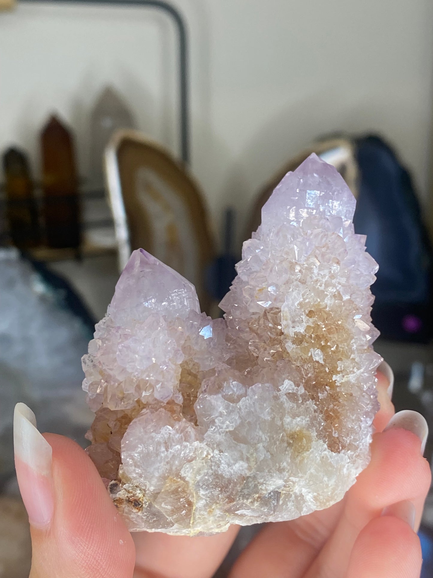 Spirit quartz cluster