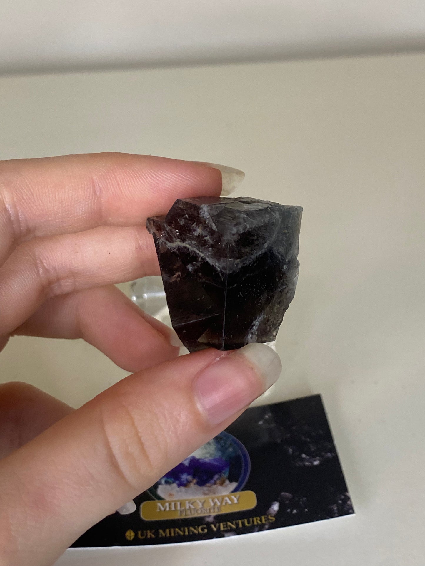 Milky Way Fluorite twin - Diana Maria