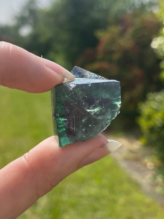 Fairy Holes Fluorite twin - Lady Annabella