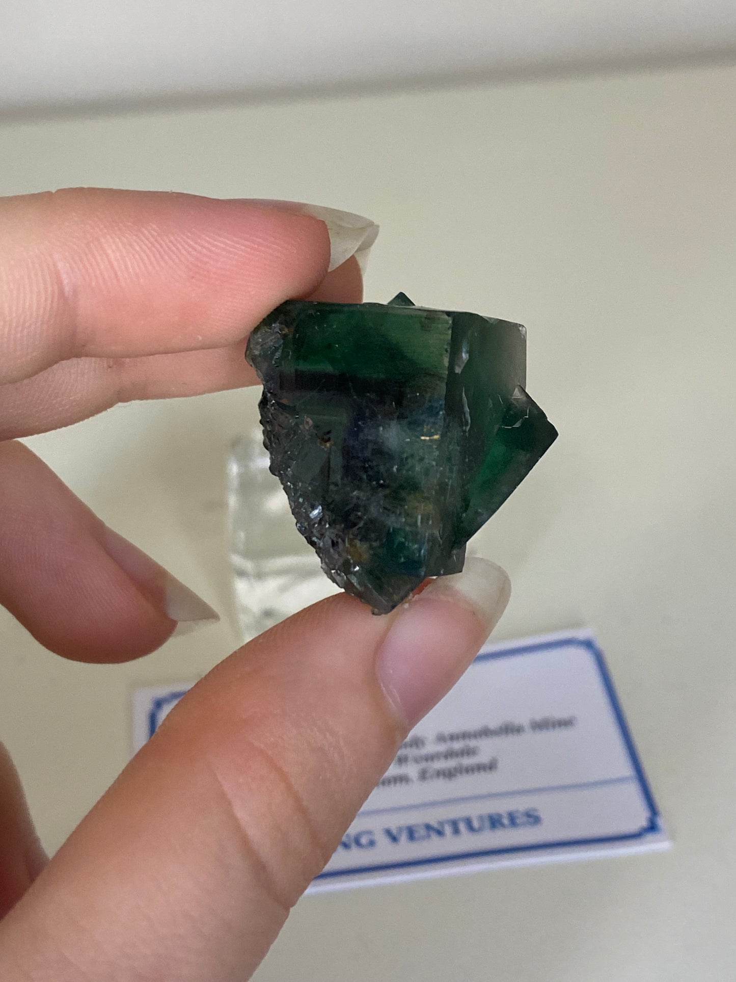 Fairy Holes Fluorite twin - Lady Annabella