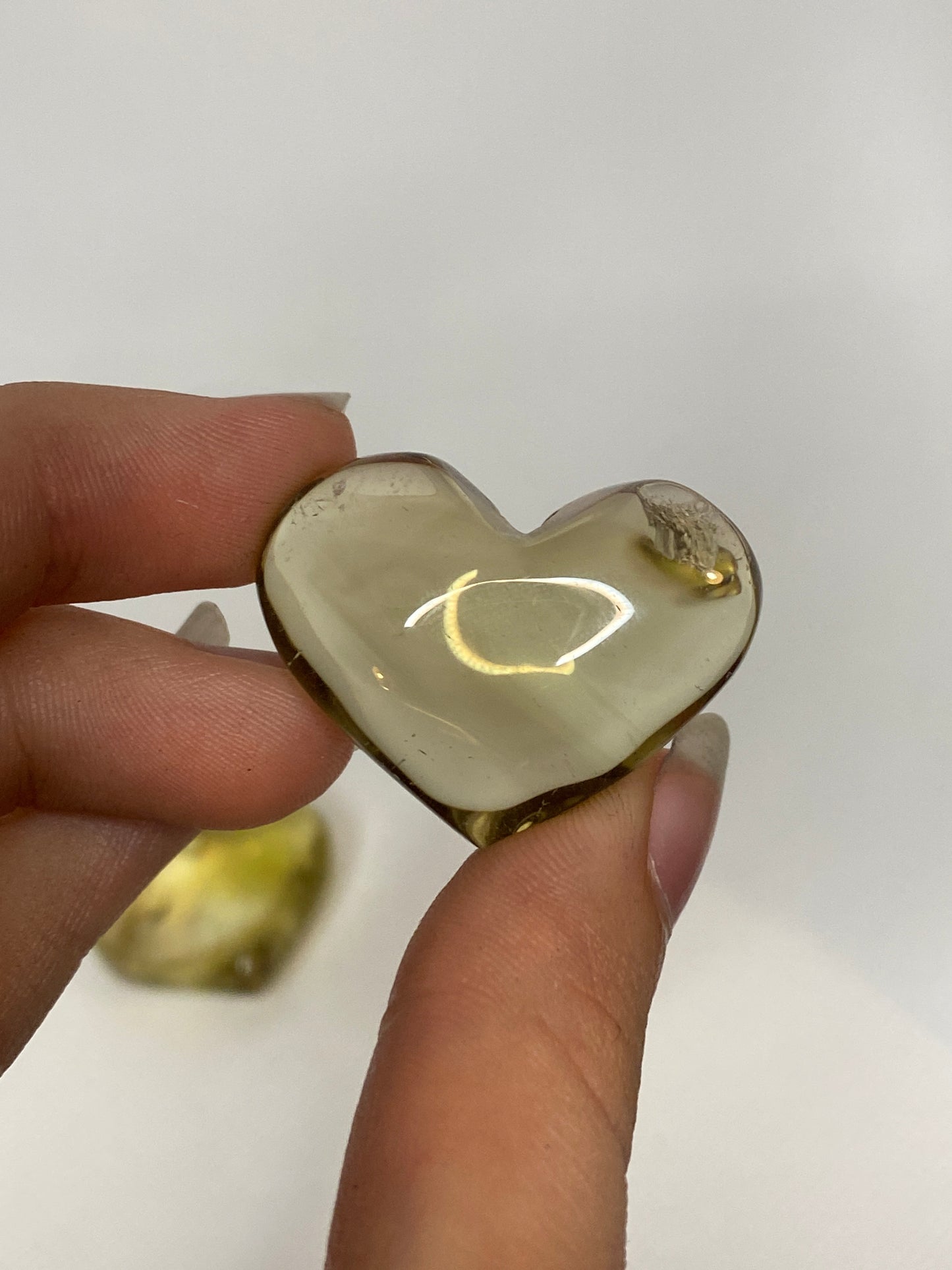 Citrine hearts