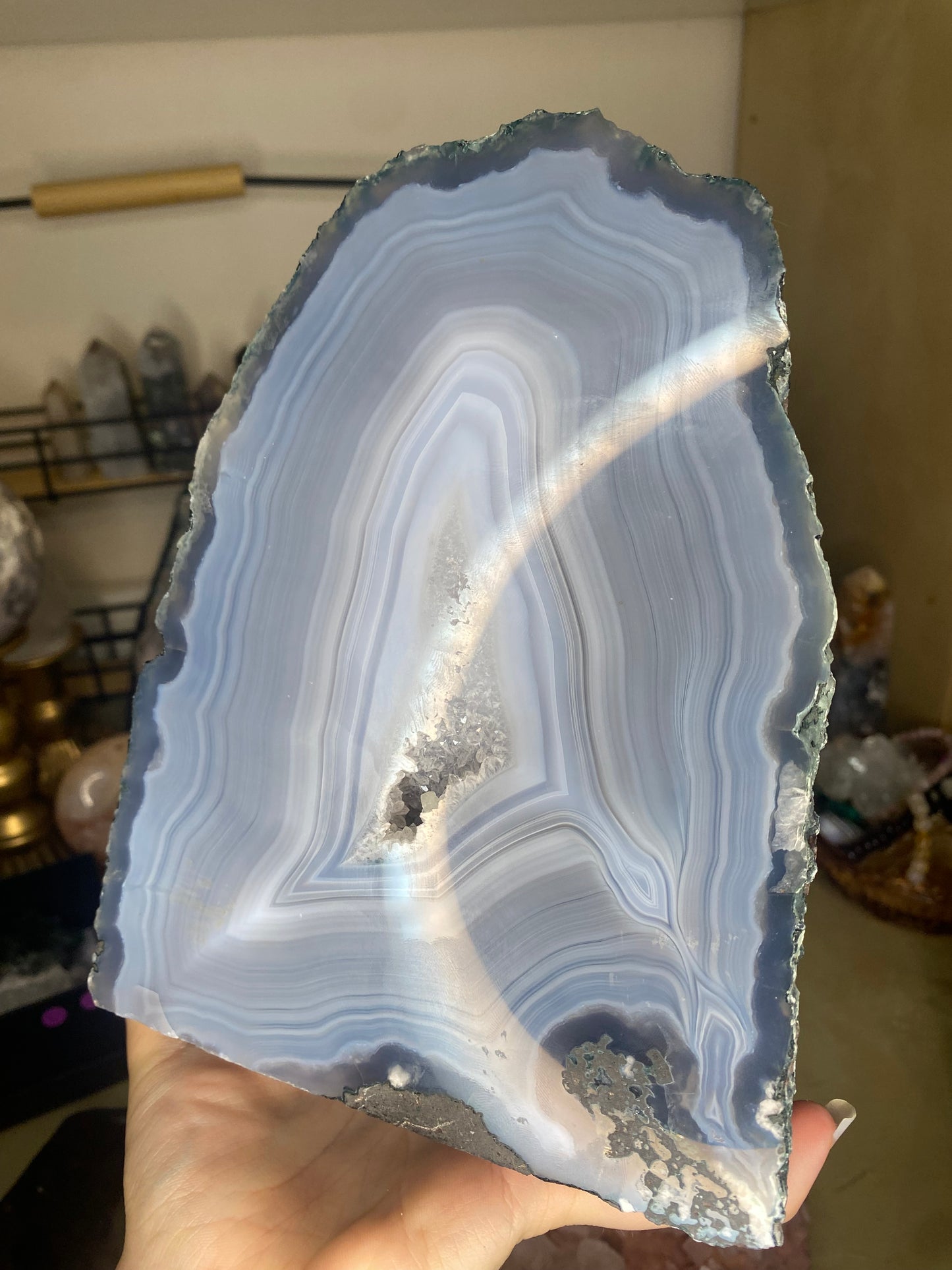 Blue agate 2.3kg