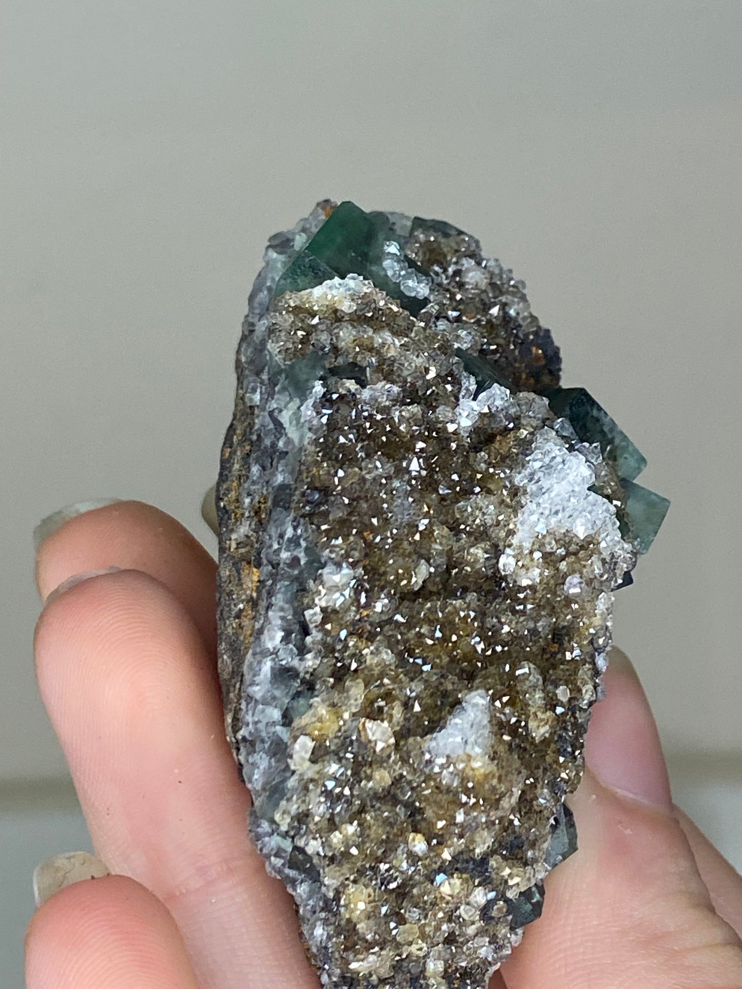 Druzy dreams fluorite