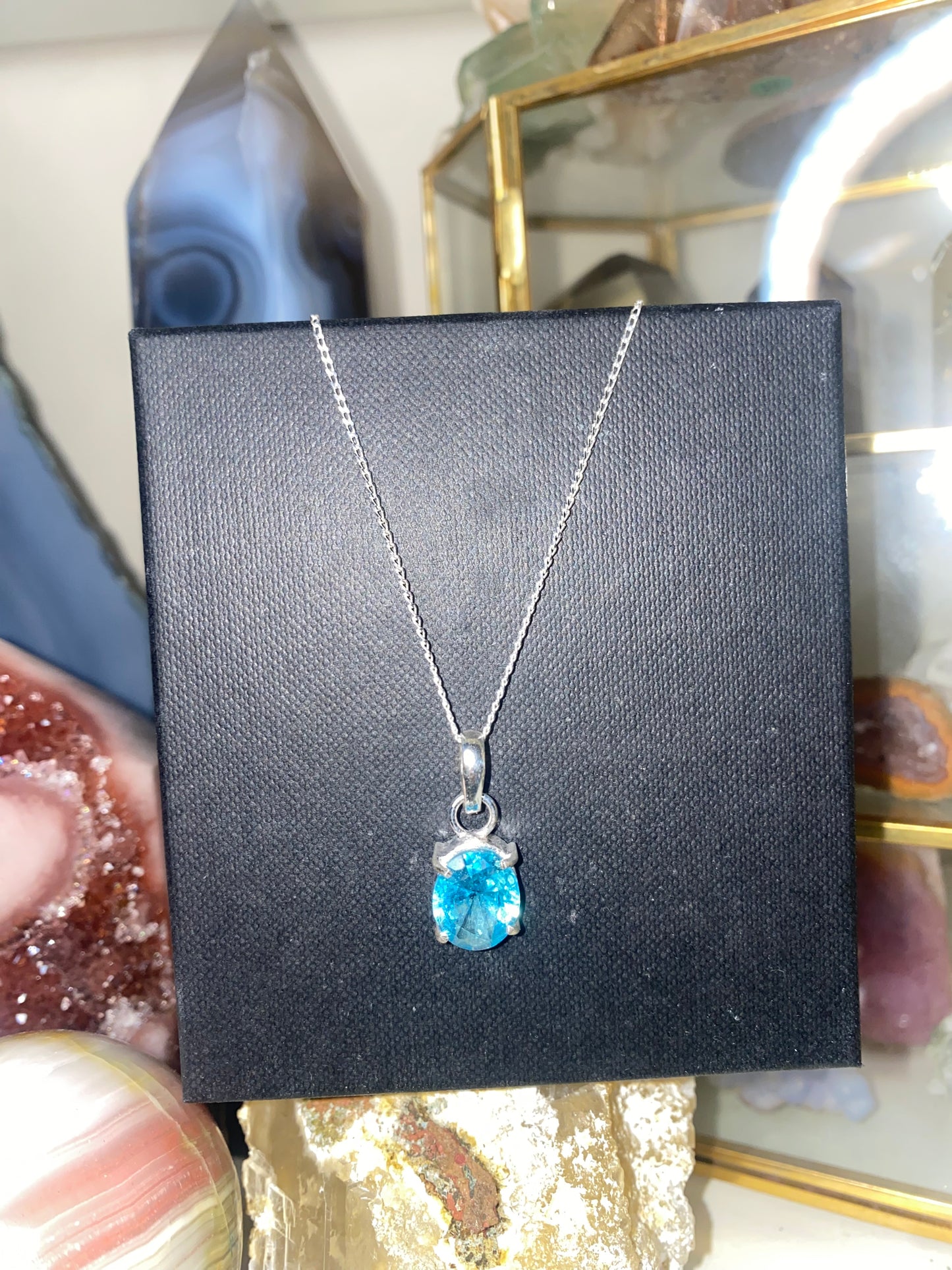 Topaz pendants 925 sterling silver