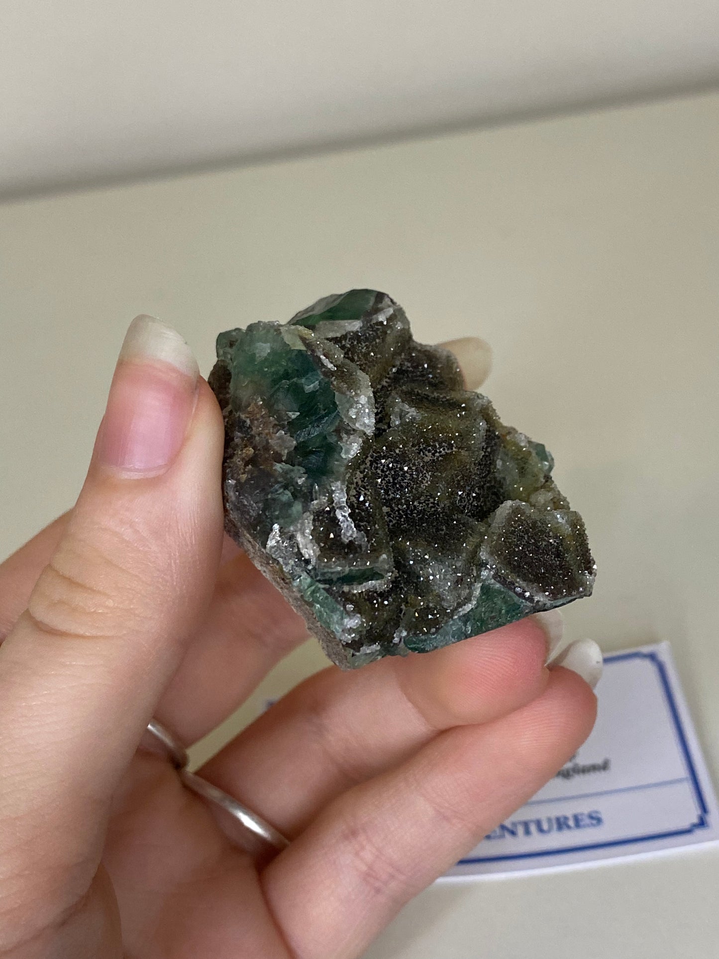 Druzy Dreams Fluorite - Rogerley Mine