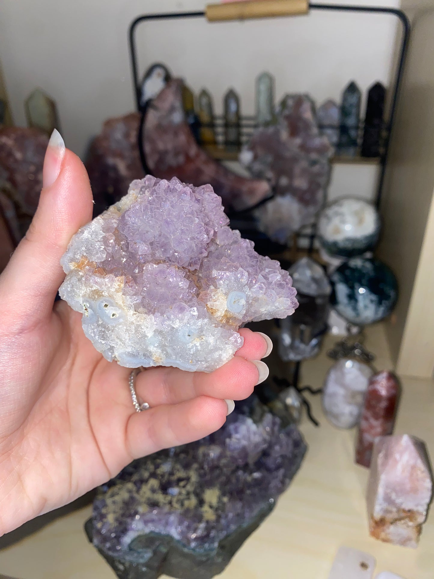 Raw amethyst chunk