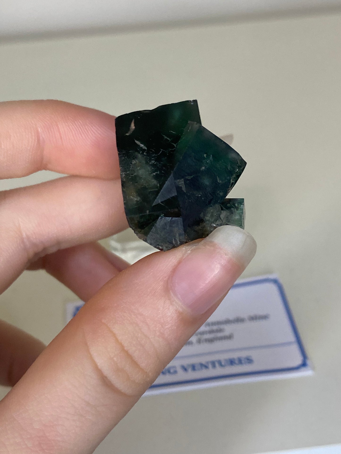 Fairy Holes Fluorite twin - Lady Annabella