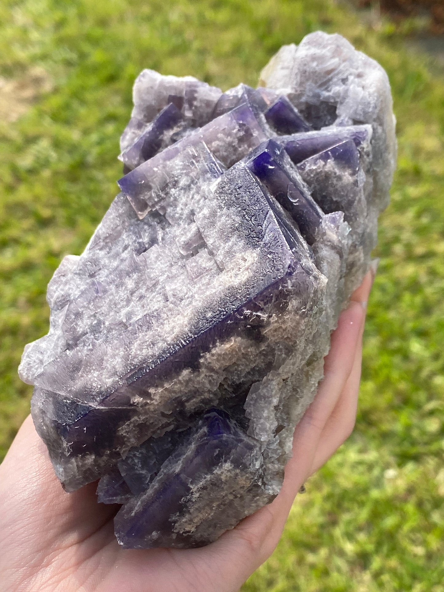 Greenlaws Mine Fluorite specimen