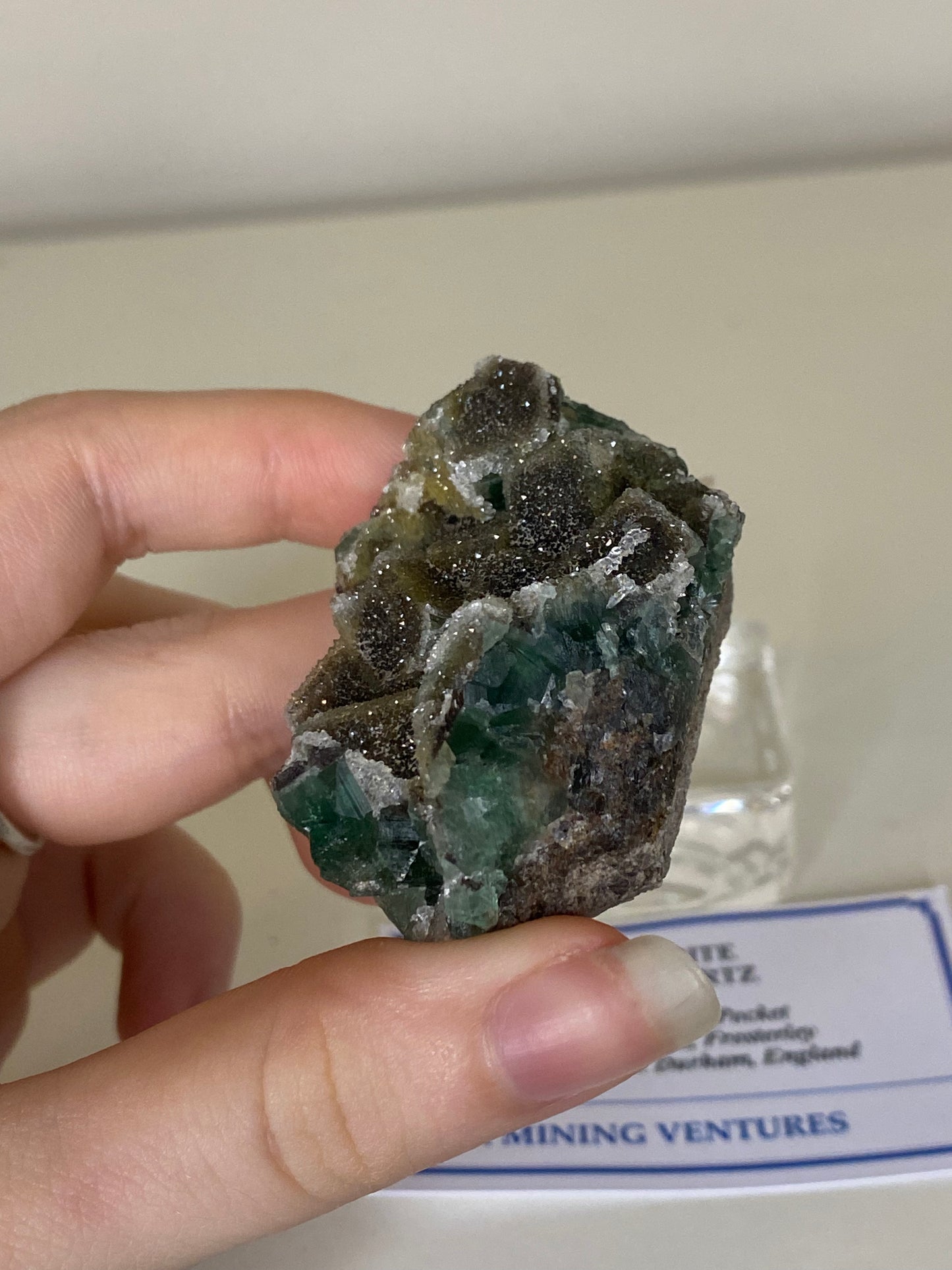 Druzy Dreams Fluorite - Rogerley Mine