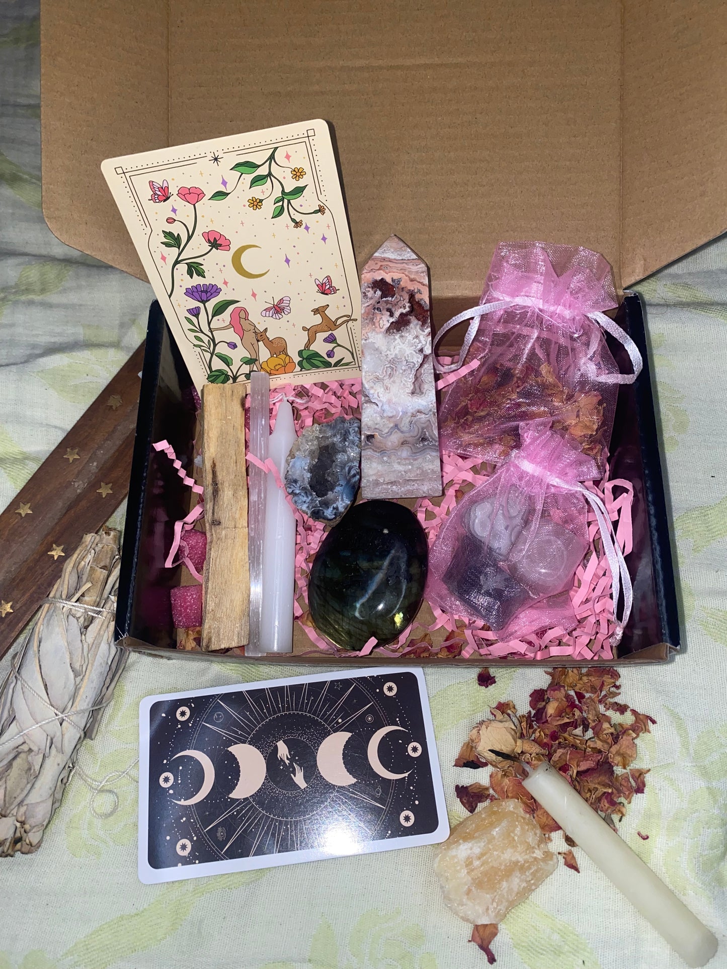 Crystal wellness box