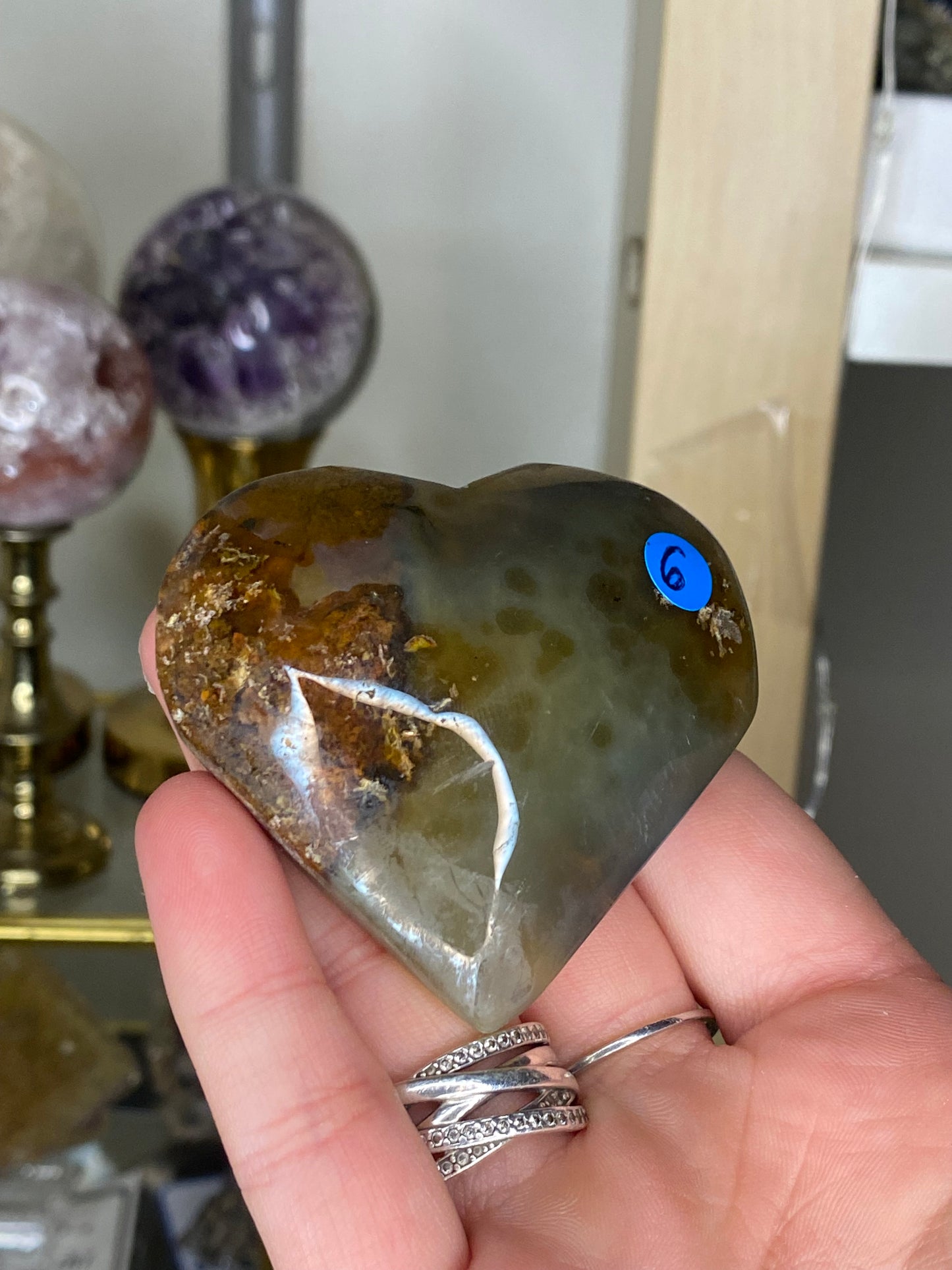 Agate heart