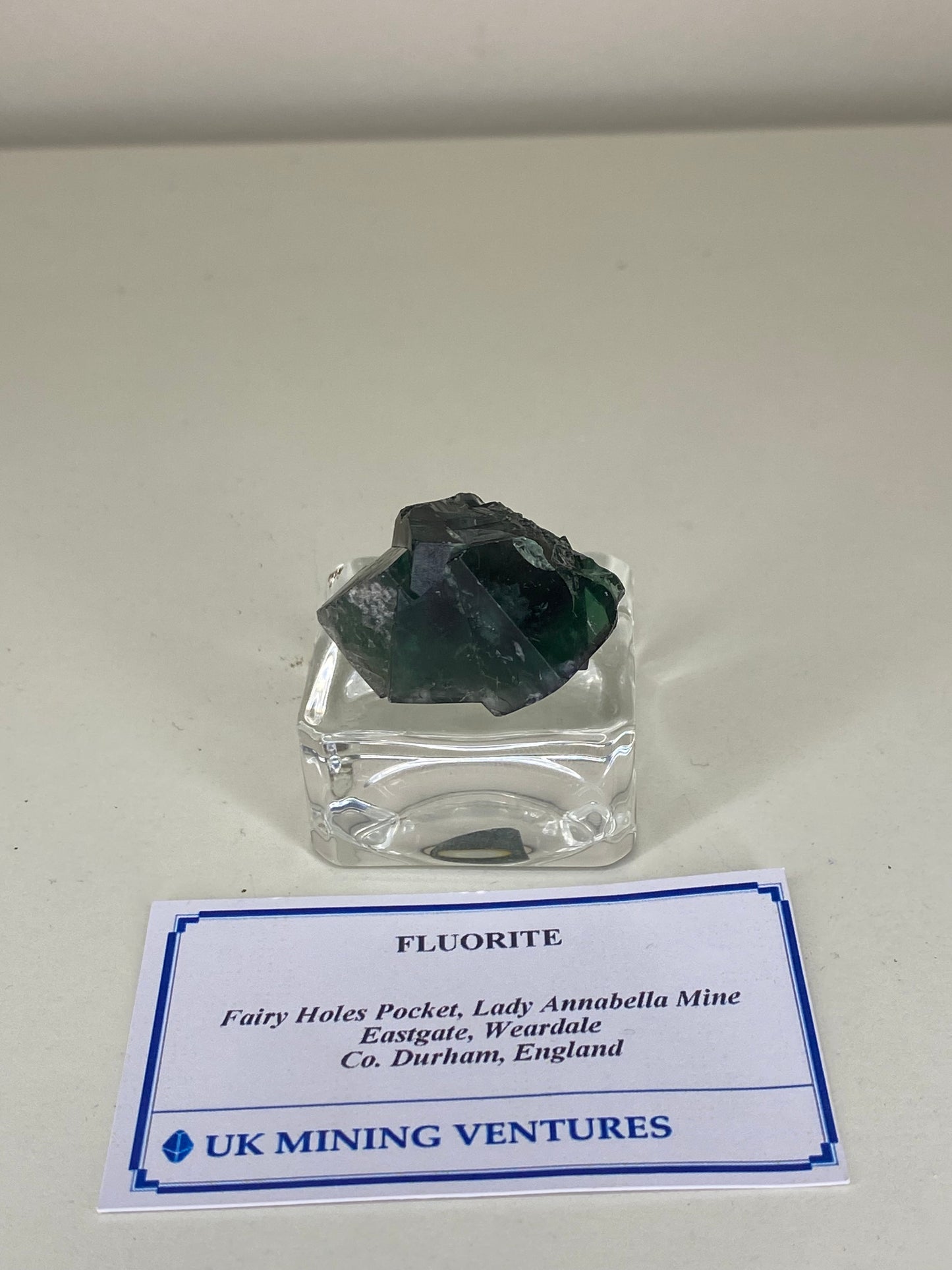 Fairy Holes Fluorite twin - Lady Annabella