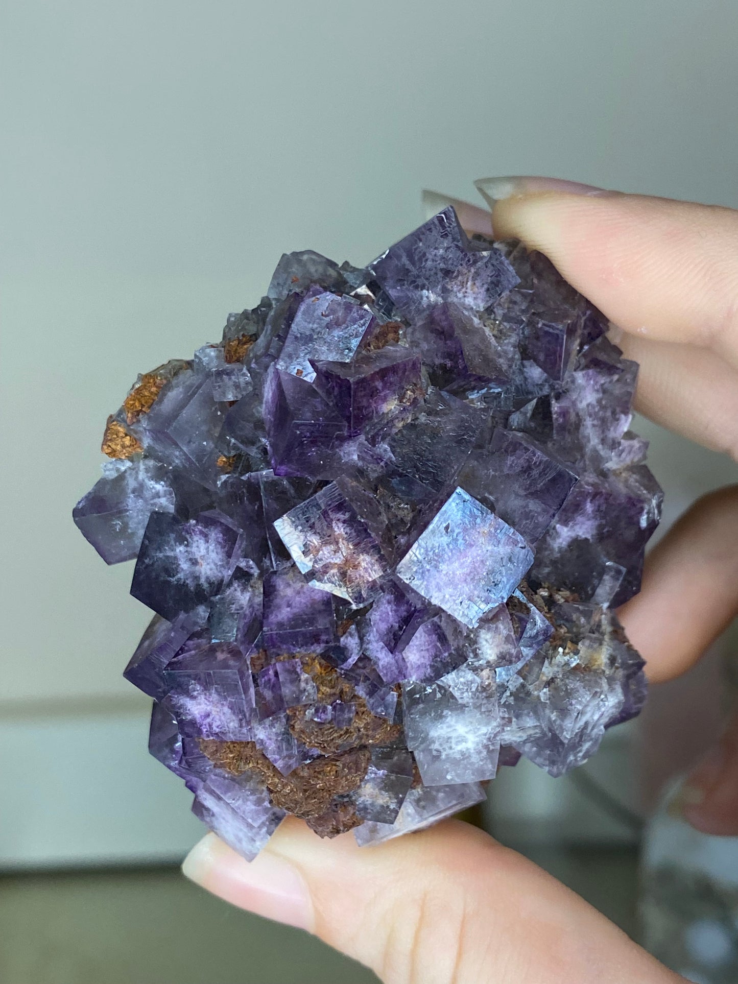 Purple fluorite - weardale