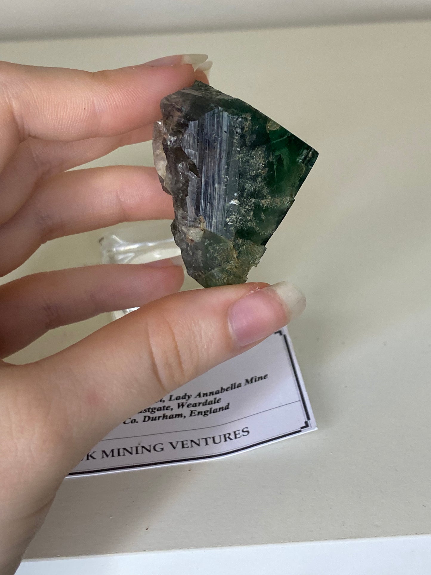 Poison Ivy Fluorite - Lady Annabella