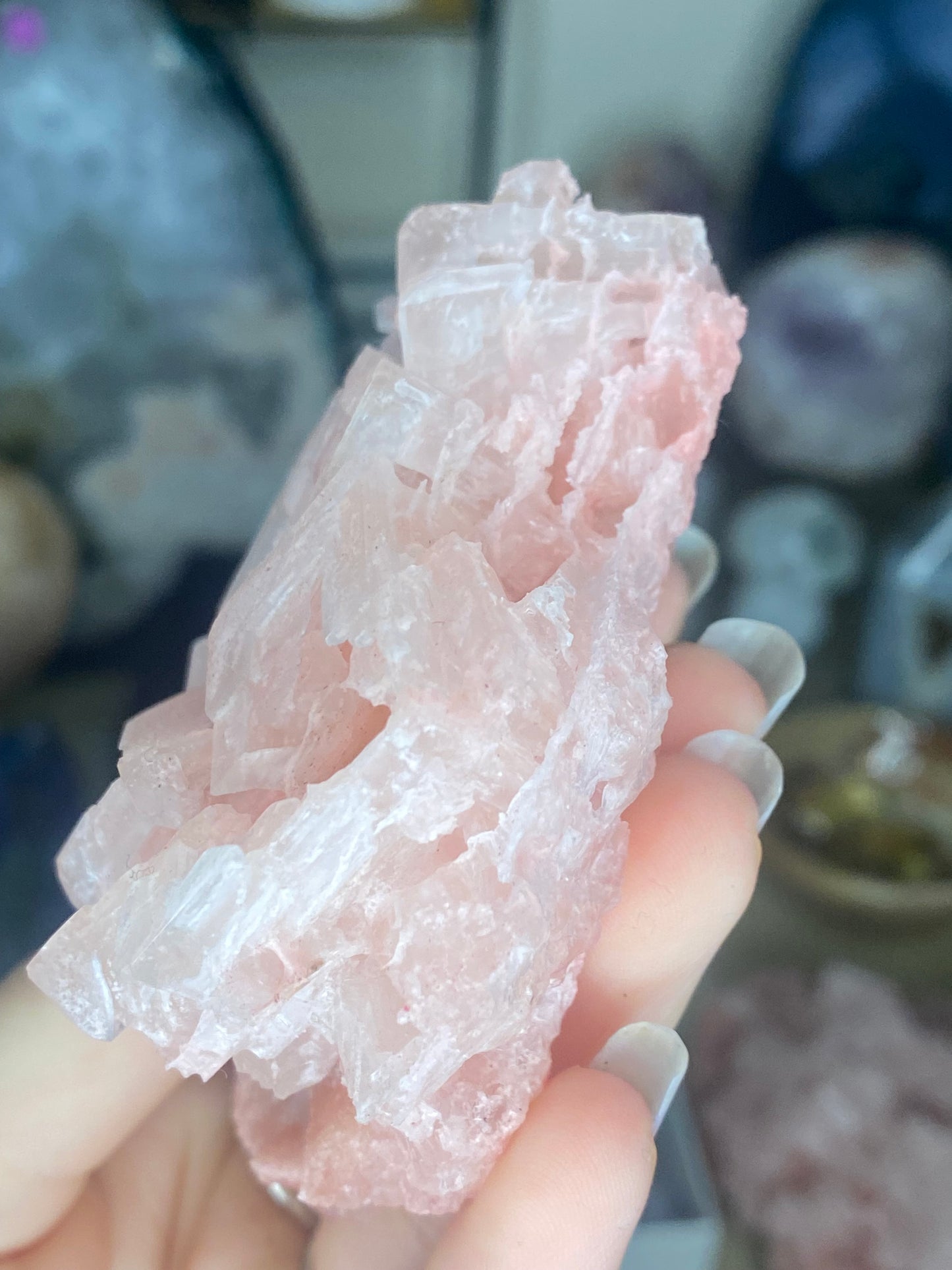 Pink halite