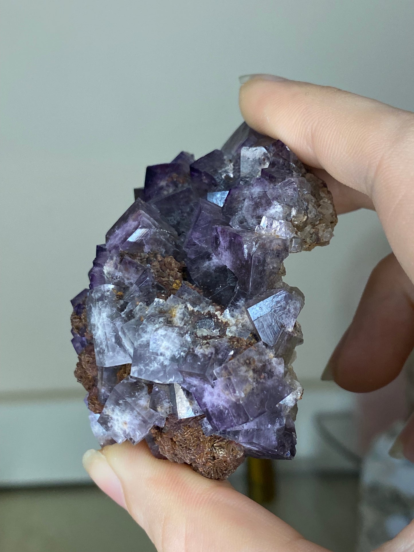 Purple fluorite - weardale