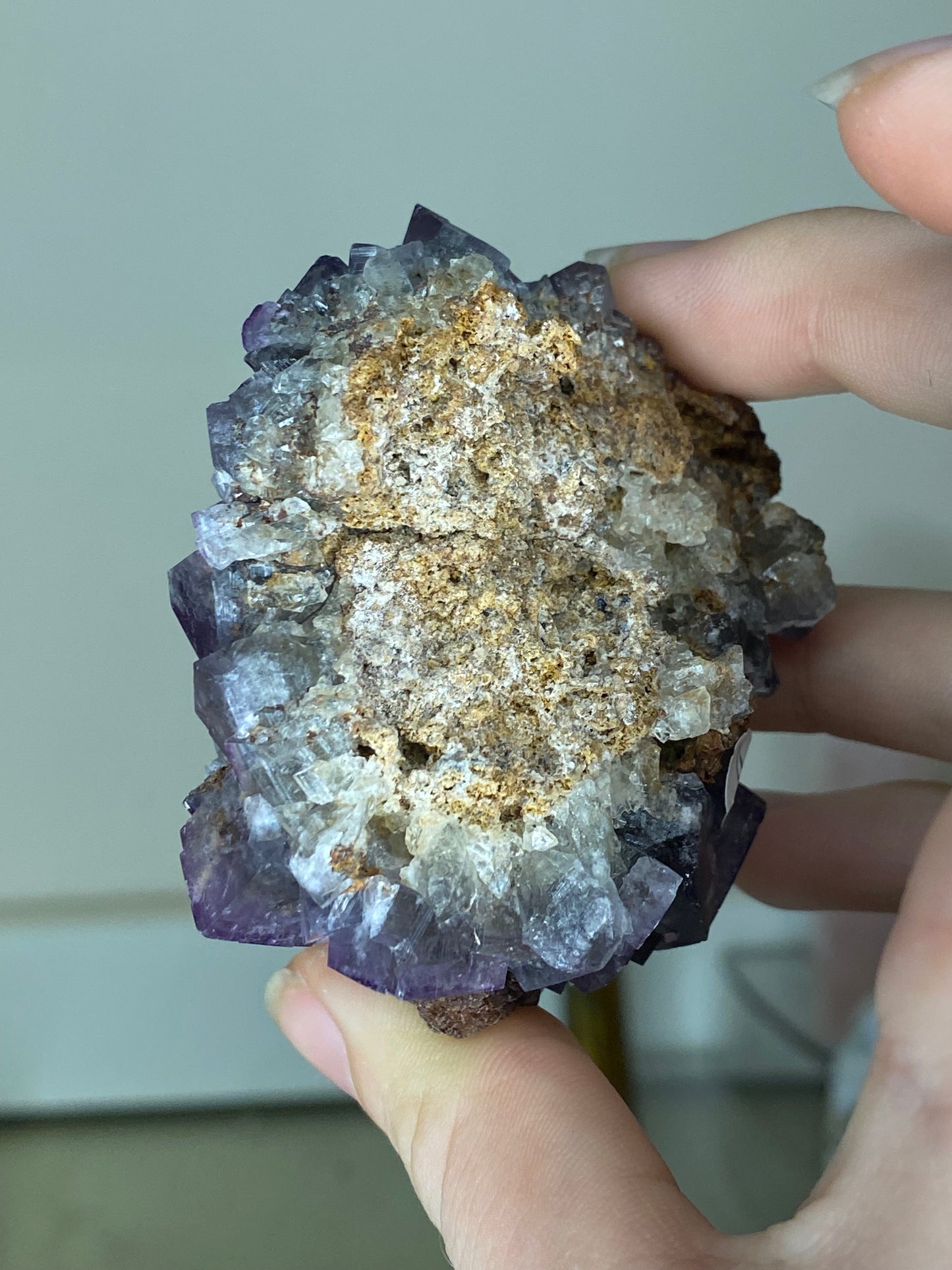 Purple fluorite - weardale