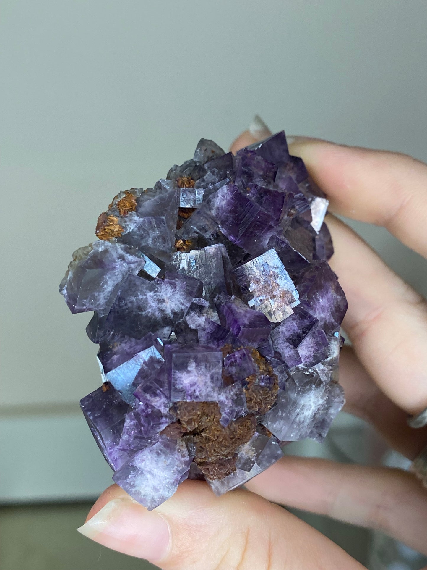 Purple fluorite - weardale