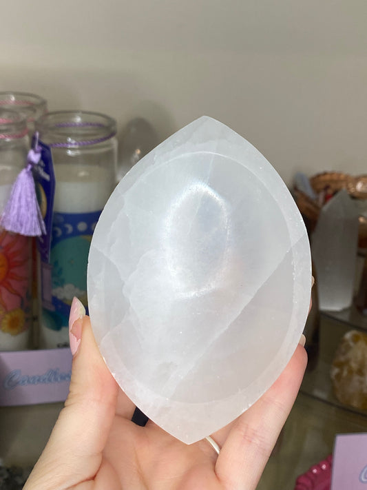 Selenite bowl small