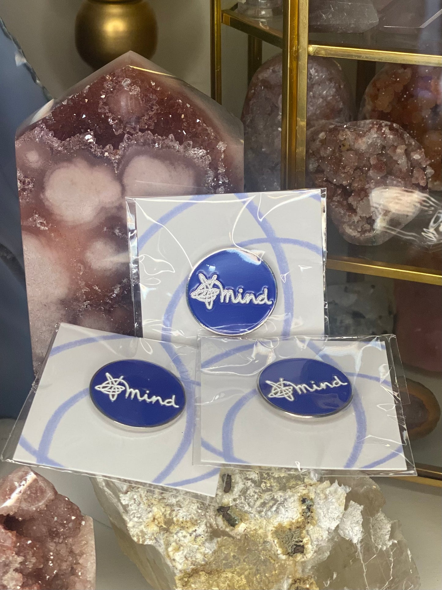 Mind charity pin badge