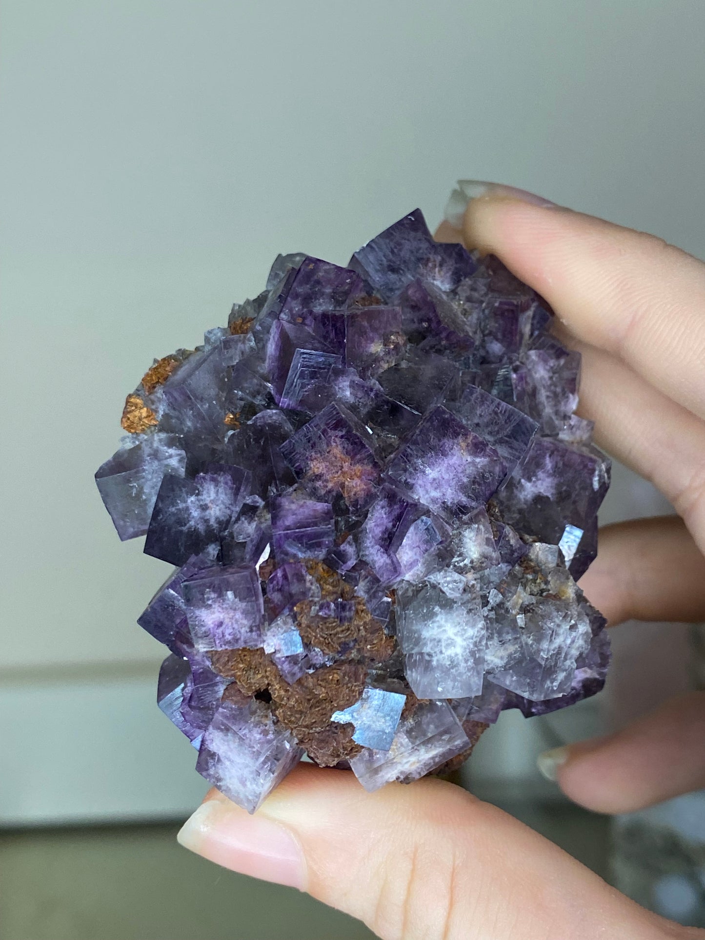 Purple fluorite - weardale