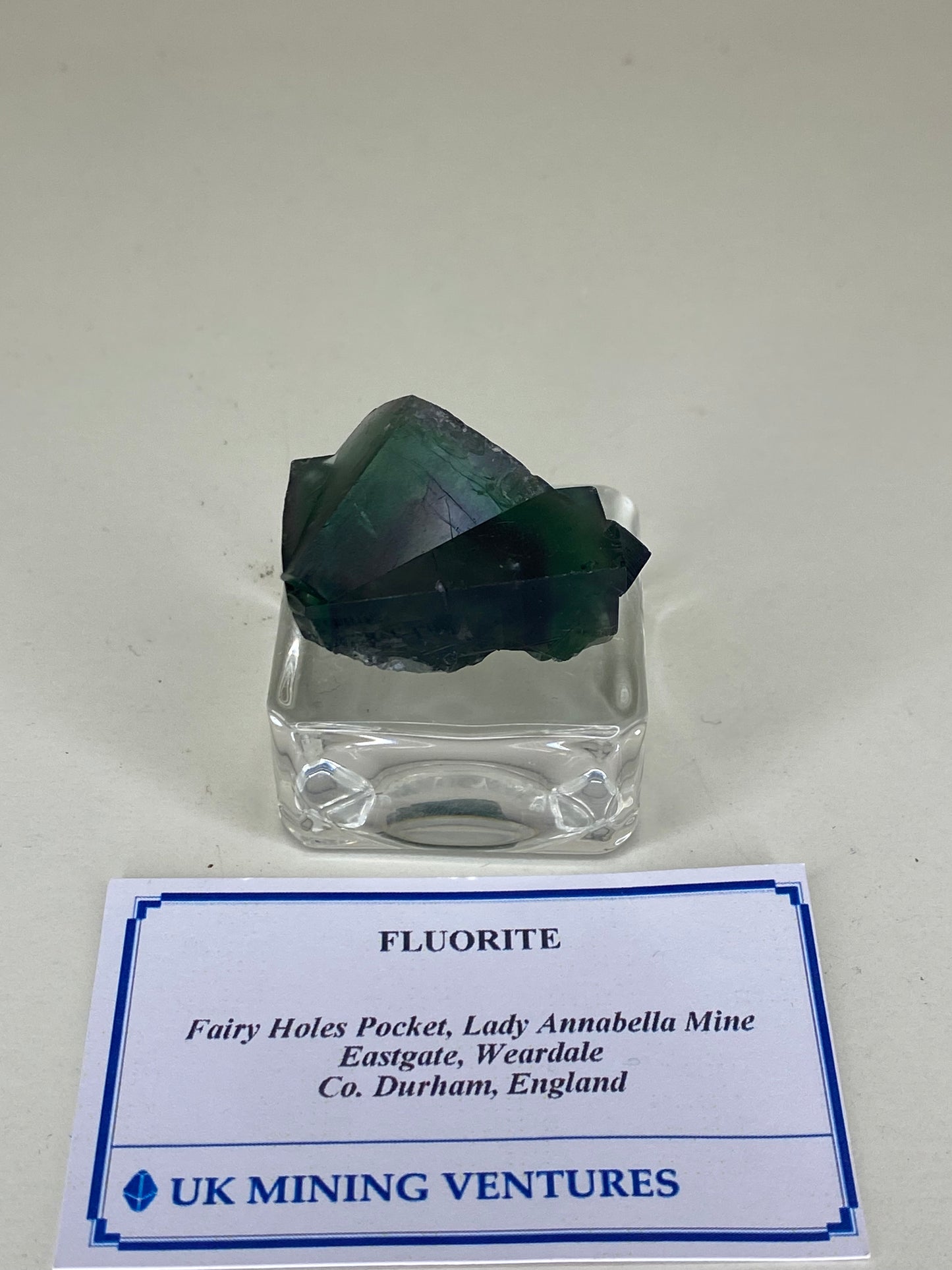 Fairy Holes Fluorite twin - Lady Annabella