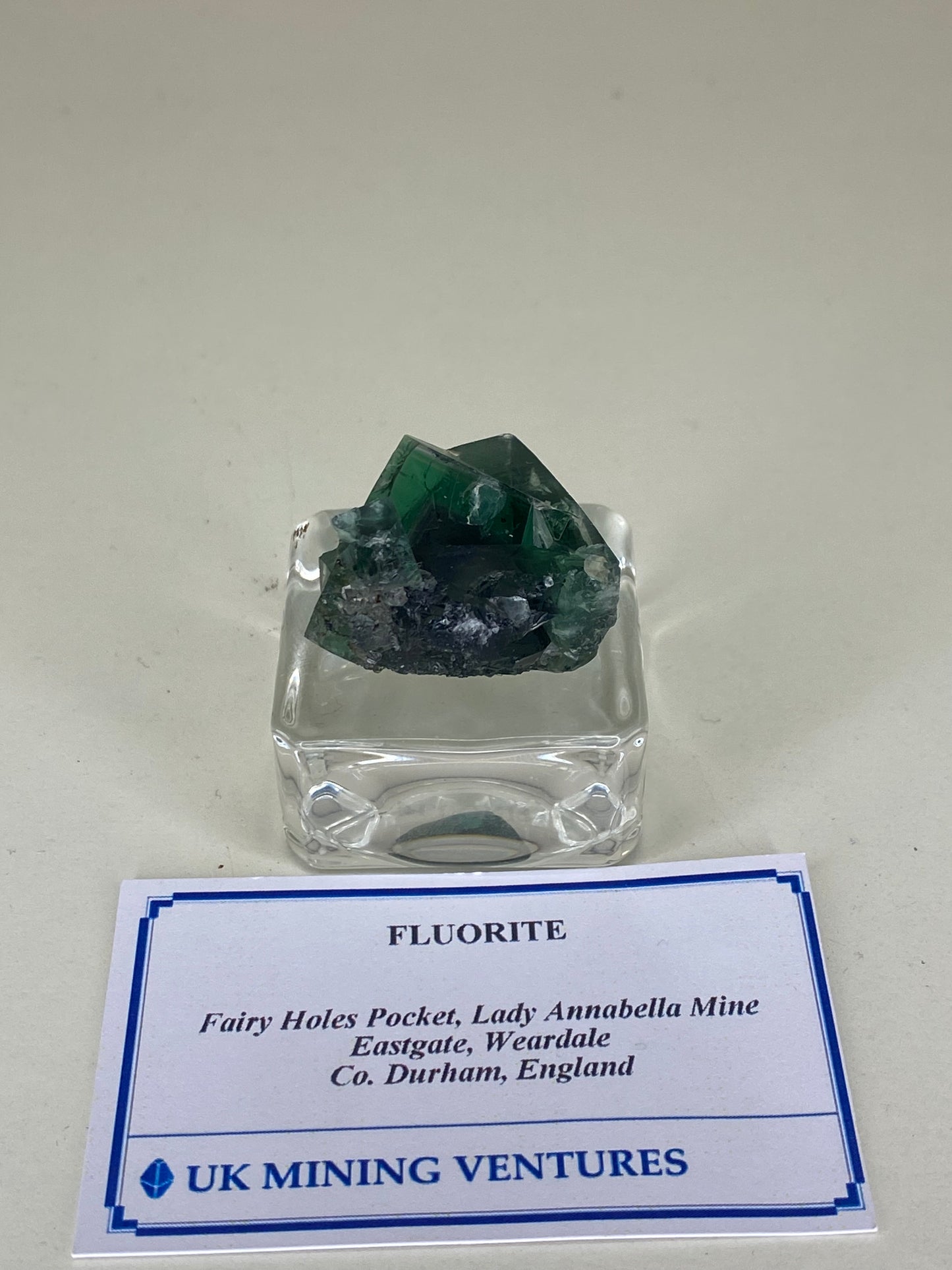 Fairy Holes Fluorite twin - Lady Annabella