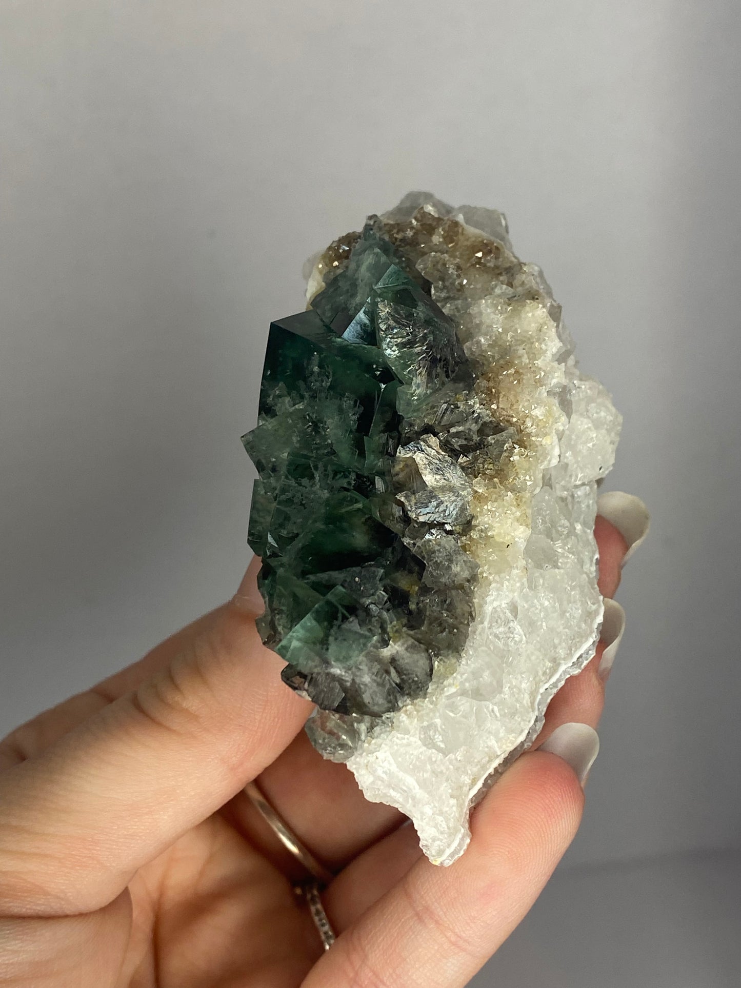 Naughty Gnome Fluorite - Diana Maria