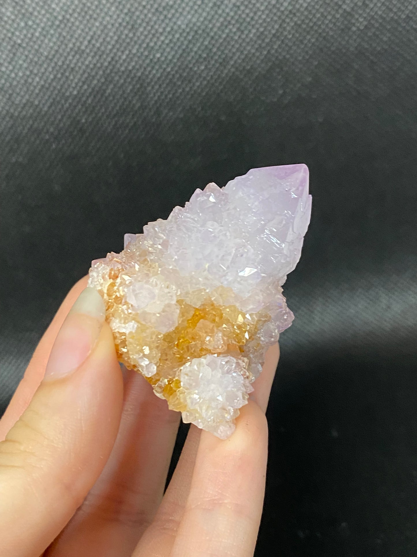 Spirit quartz cluster