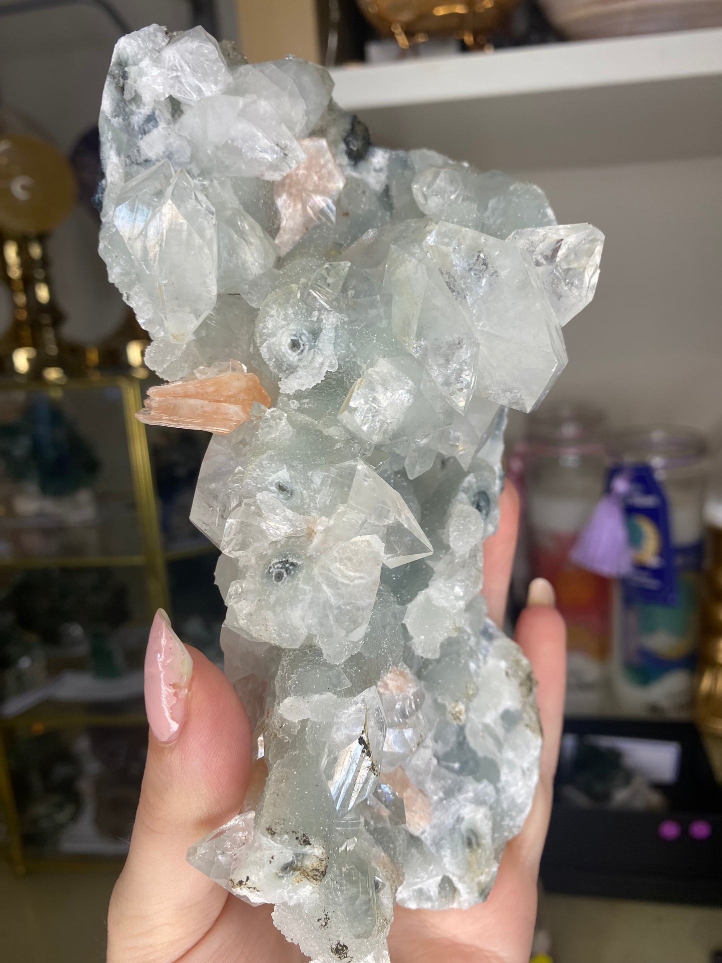 Large Apophyllite specimen