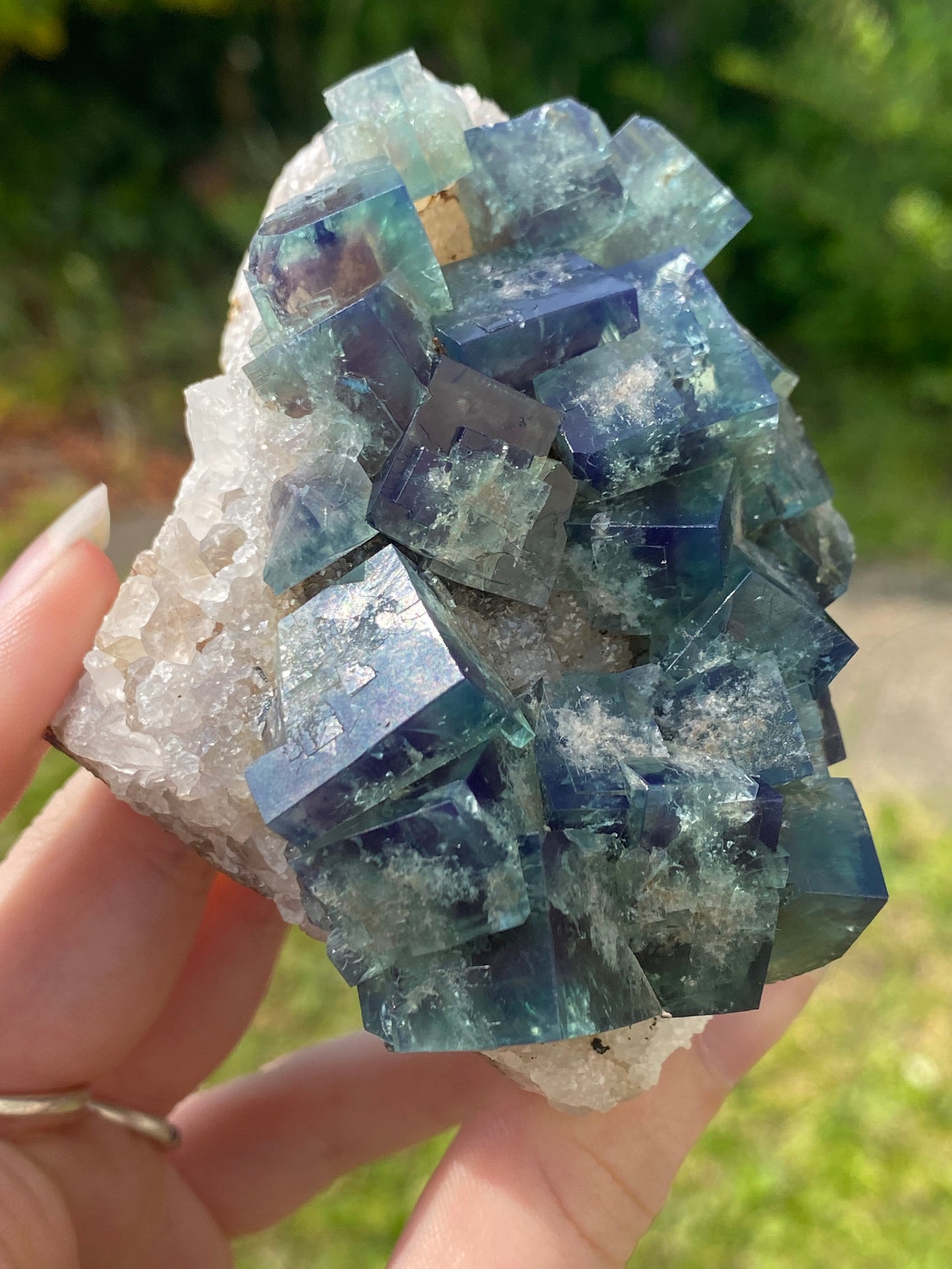 Naughty Gnome Fluorite - Diana Maria