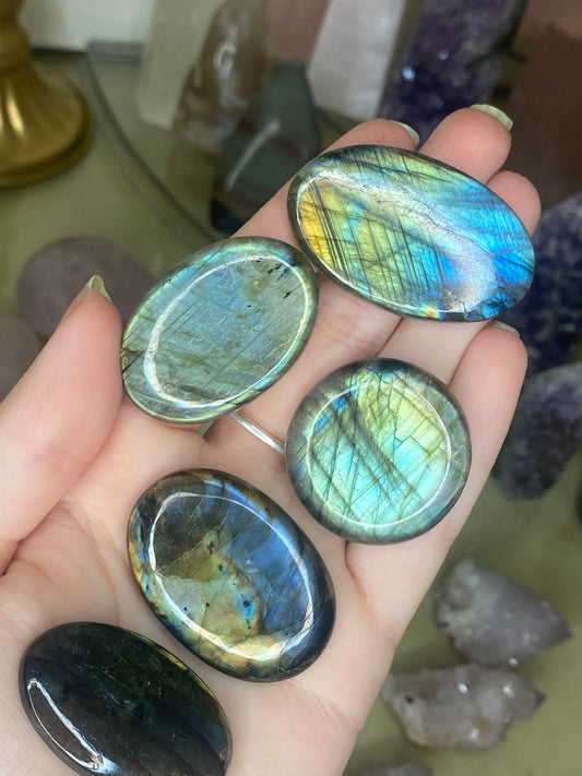 Labradorite cabochons