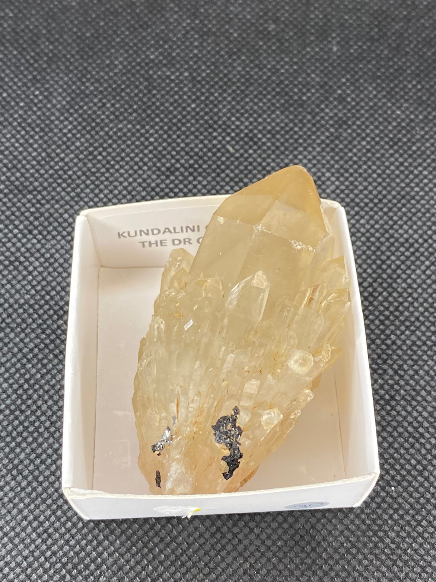 Kundalini citrine specimen