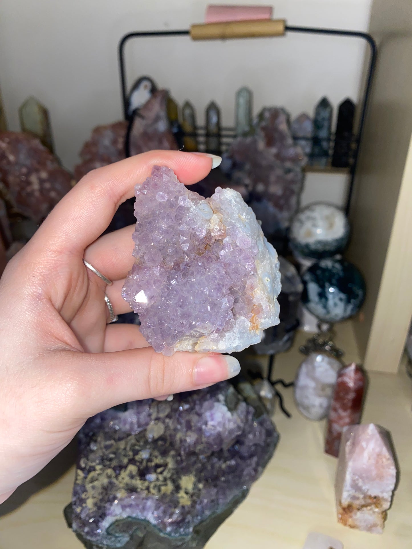 Raw amethyst chunk