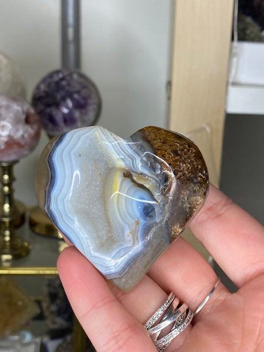 Agate heart