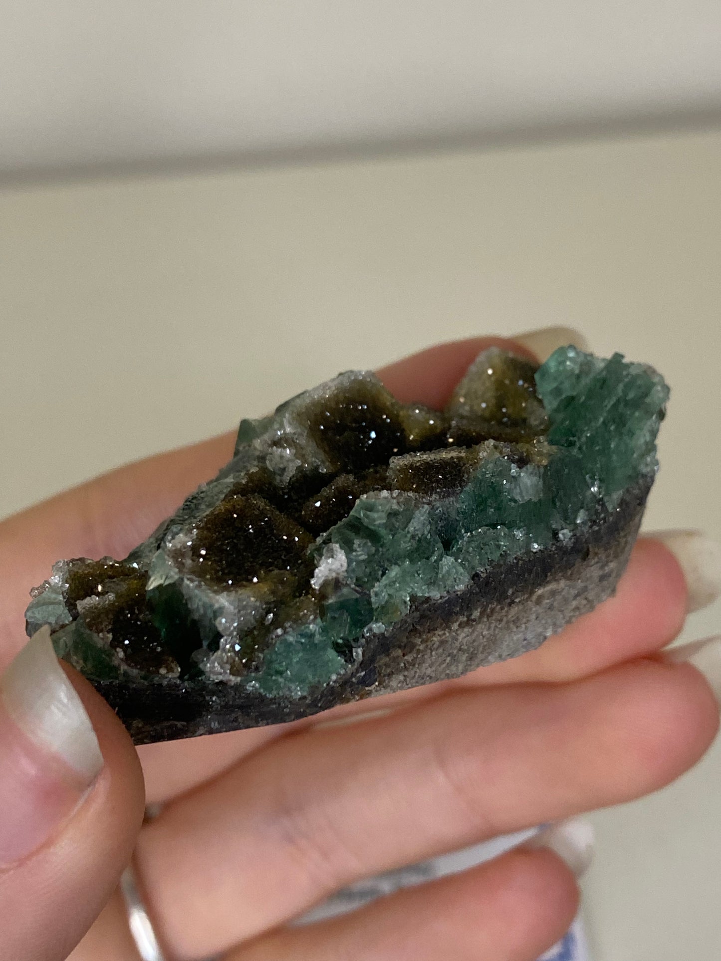 Druzy Dreams Fluorite - Rogerley Mine