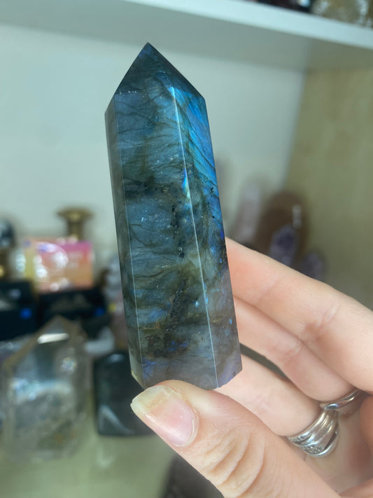 Labradorite tower