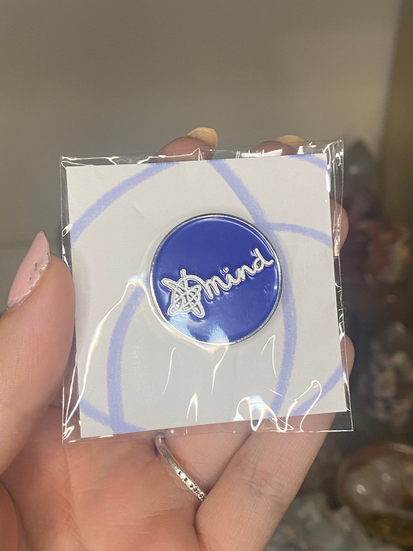 Mind charity pin badge