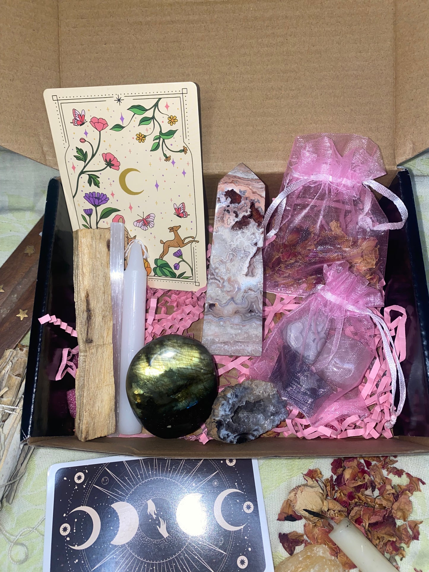 Crystal wellness box