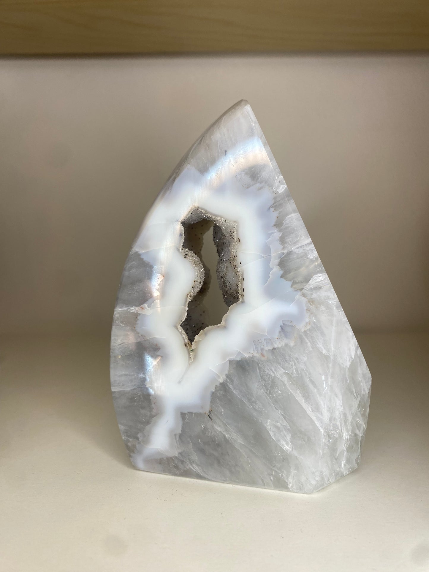 Agate druzy freeform