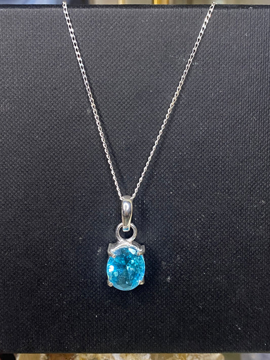 Topaz pendants 925 sterling silver