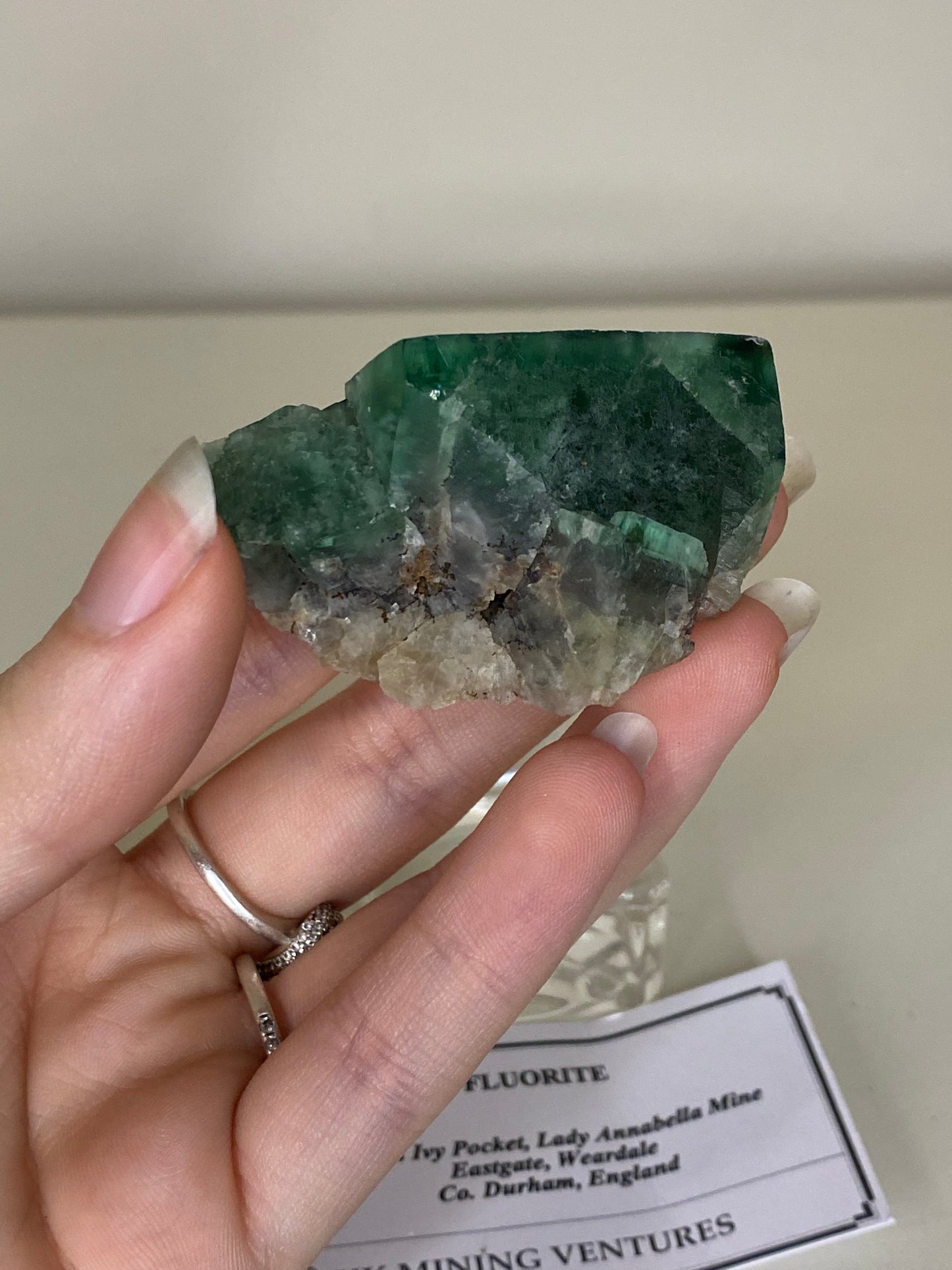 Poison Ivy Fluorite - Lady Annabella