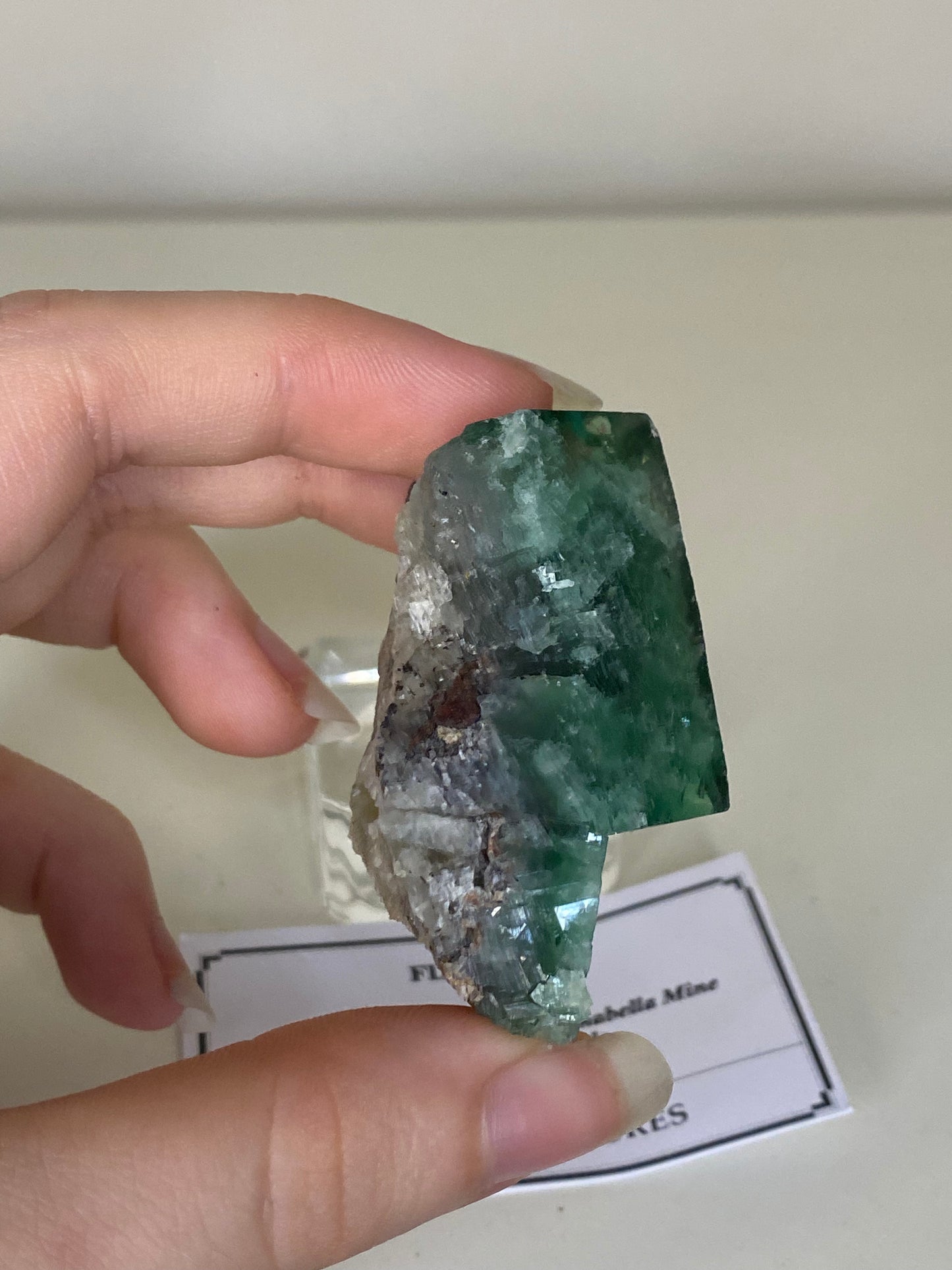 Poison Ivy Fluorite - Lady Annabella